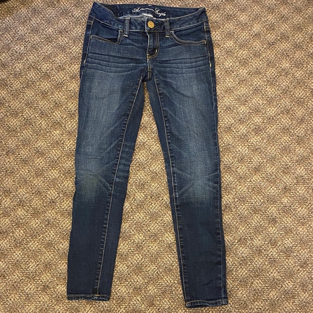 American Eagle Outfitters Dark Blue Jeggings